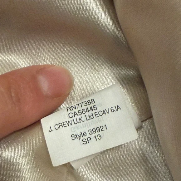 J Crew Schoolboy Blazer in Mixed Stripe 6 - Picture 6 of 9